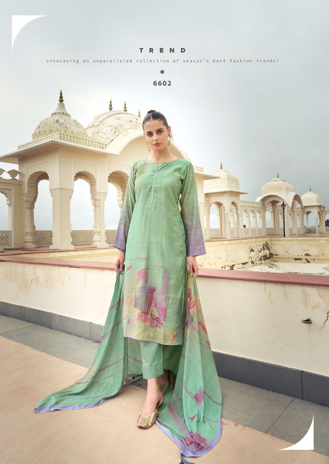 Eknoor By Prm Muslin Silk Digital Printed Dress Material Wholesale Shop In Surat